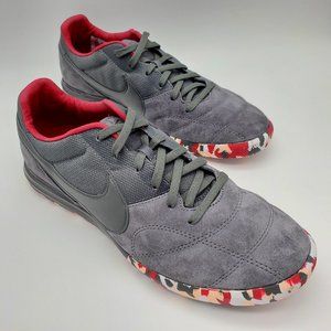 Nike Premier II Sala Grey Suede Football Shoes